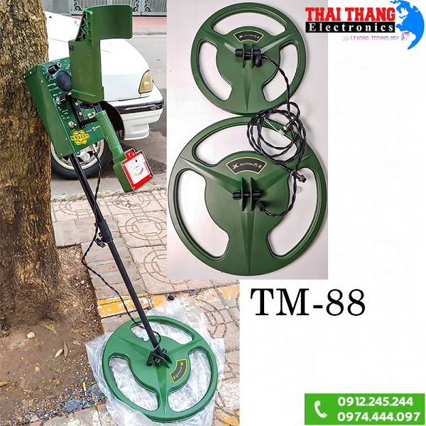 Máy dò kim loại lòng đất siêu sâu TM88