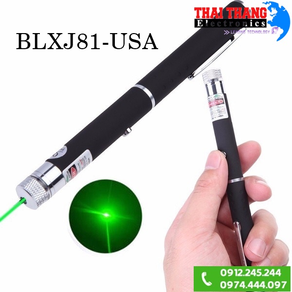 Bút laser power pointBLXJ81-USA pin sạc