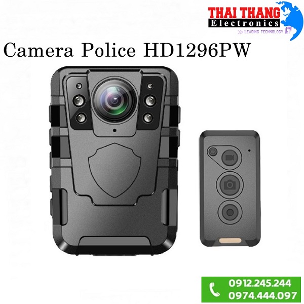 Camera đeo vai an ninh Police HD1296PW