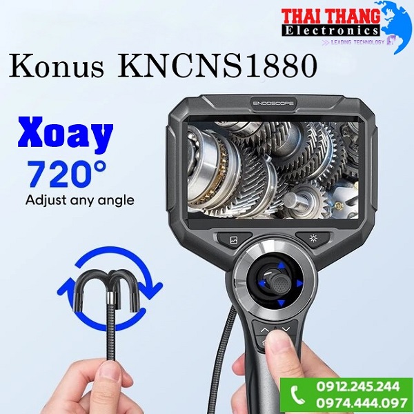 Camera nội soi công nghiệp Konus Italia KNCNS1880