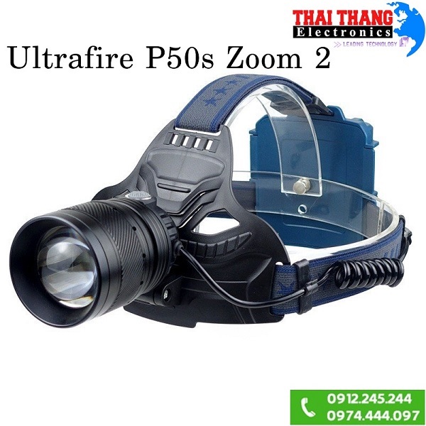 Đèn Pin đội đầu Ultrafire P50S Zoom 2