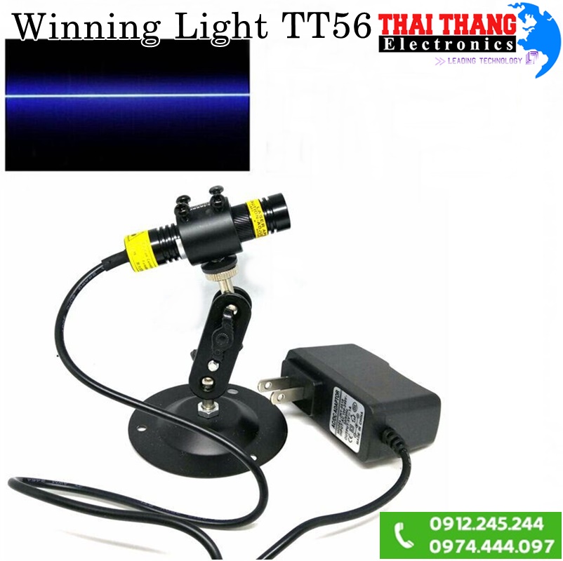 Laser xanh blue tia thẳng 100nw Winning Light TT56