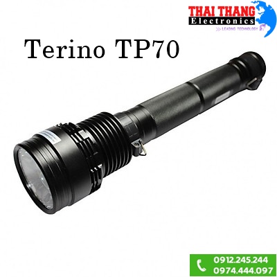 Đèn pin an ninh, tuần tra siêu sáng Terino TP70