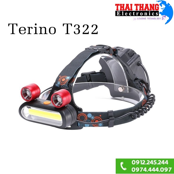 ĐÈN PIN SẠC ĐEO ĐẦU ĐA NĂNG TERINO T322