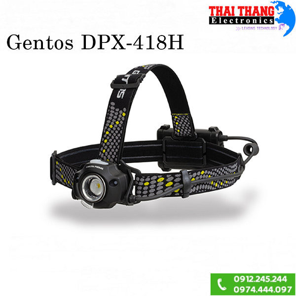 Đèn pin đeo đầu Nhật Bản GENTOS DPX-418H