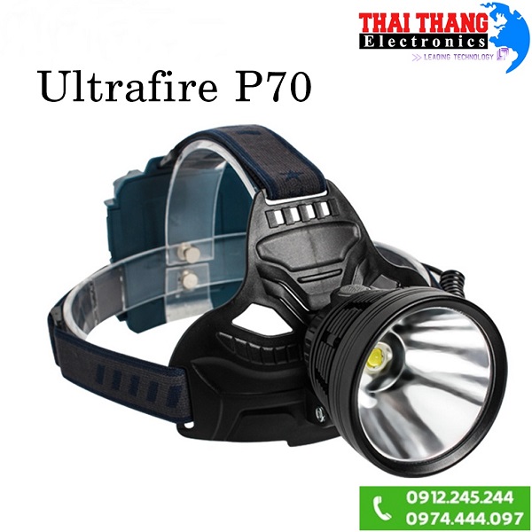 Đèn pin đeo đầu soi siêu xa 3 pin Ultrafire P70