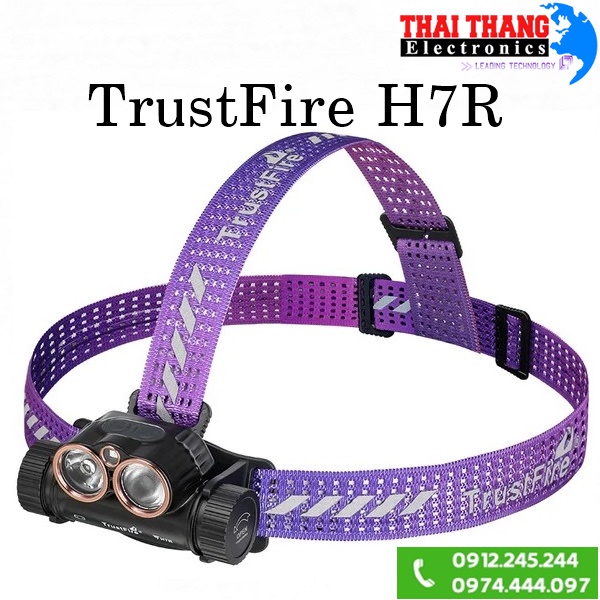 Đèn Pin Đội Đầu Siêu Sáng Trustfire H7R
