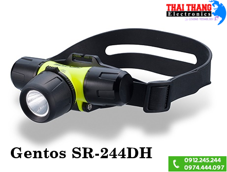 Đèn pin lặn đeo đầu Nhật Bản GENTOS SR-244DH