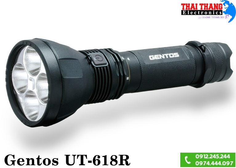Đèn Pin Siêu Sáng Nhật Bản GENTOS UT-618R