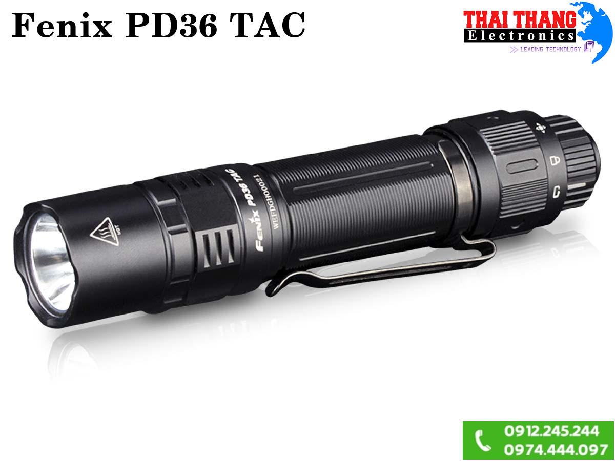 Đèn Pin FENIX PD36 TAC - 3000 Lumen