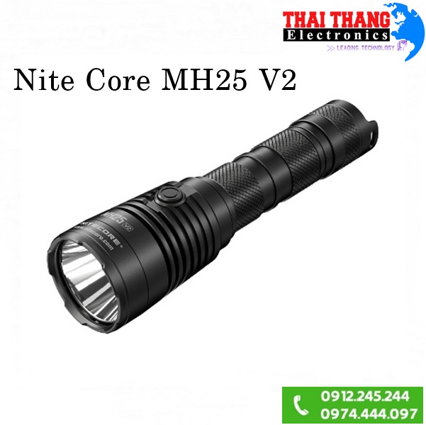 Đèn pin siêu sáng 1300 lumen Nite Core MH25 V2