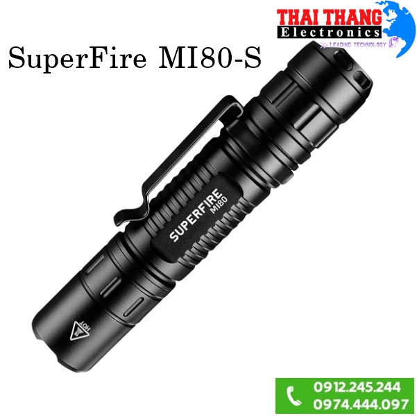 Đèn pin SuperFire MI80-S 15W 1100 Lumens