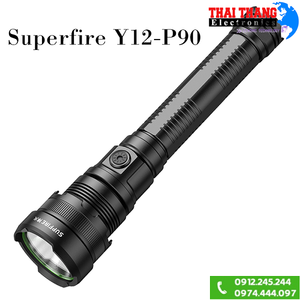 Đèn pin Superfire Y12-P90 36W 3000 Lumens
