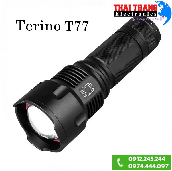 Đèn pin có zoom siêu sáng TERINO T77