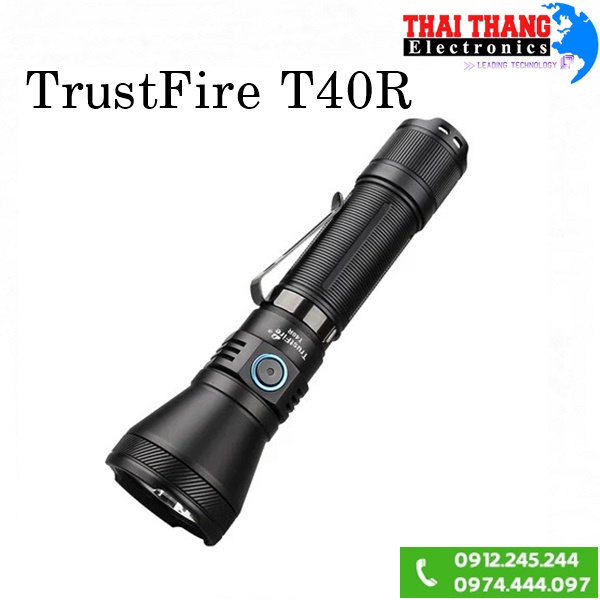 Đèn pin cầm tay siêu sáng Trustfire T40R
