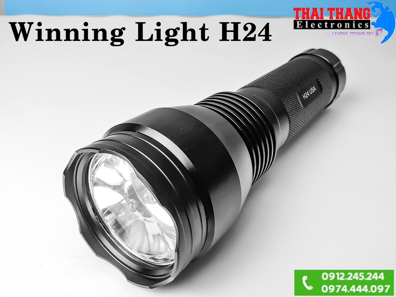 ĐÈN PIN XENON WINNING LIGHT H24 24W USA