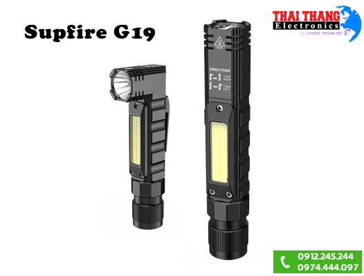 Đèn Pin siêu sáng SupFire G19