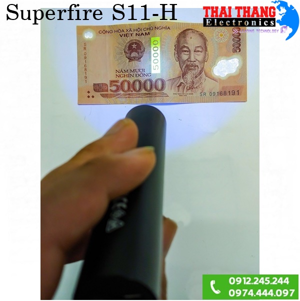 Đèn pin UV siêu sáng Supfire S11-H