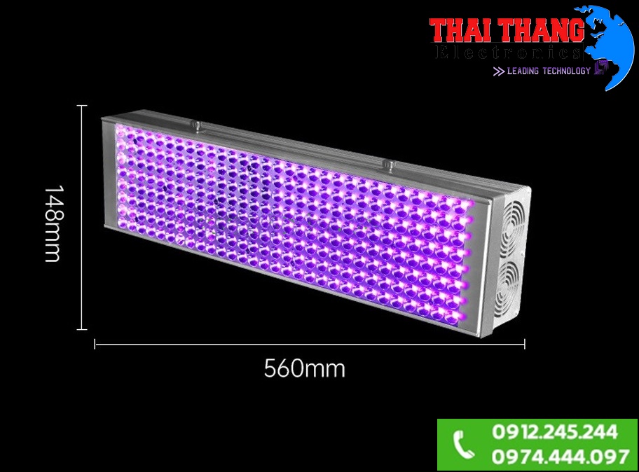 Đèn tia UV dùng cho công nghiệp Terino D200W-365nm