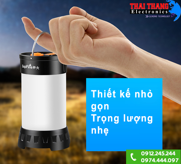 Đèn pin du lịch Supfire T1