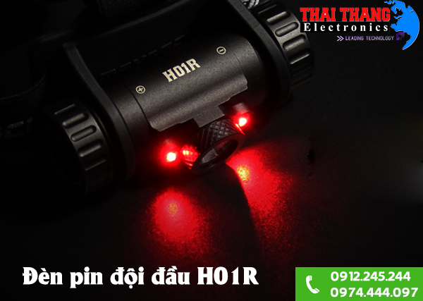 Đèn pin đội đầu chống nước H01R