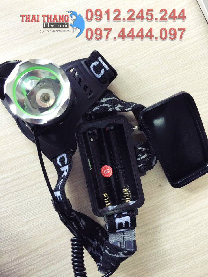 Đèn pin đội đầu siêu sáng Police A18