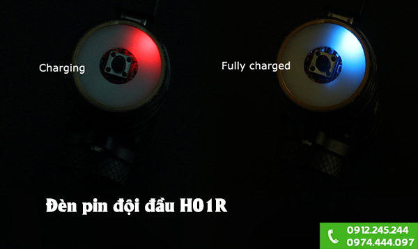 Đèn pin đội đầu chống nước H01R