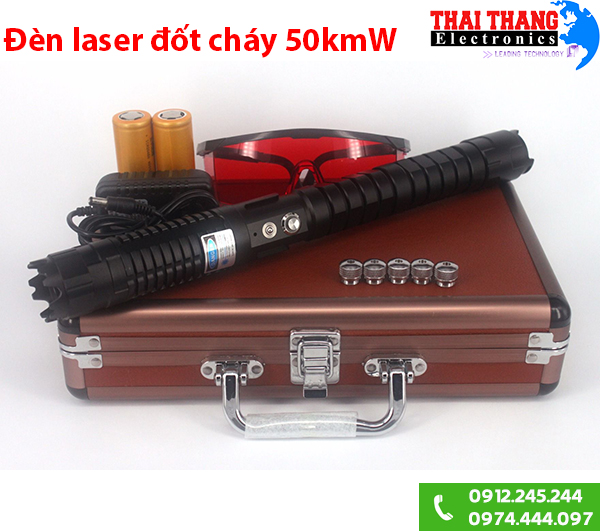 Đèn Laser Đốt Công Suất Cao 50kmw