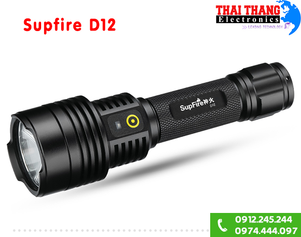 Đèn pin Supfire D12 chống nước