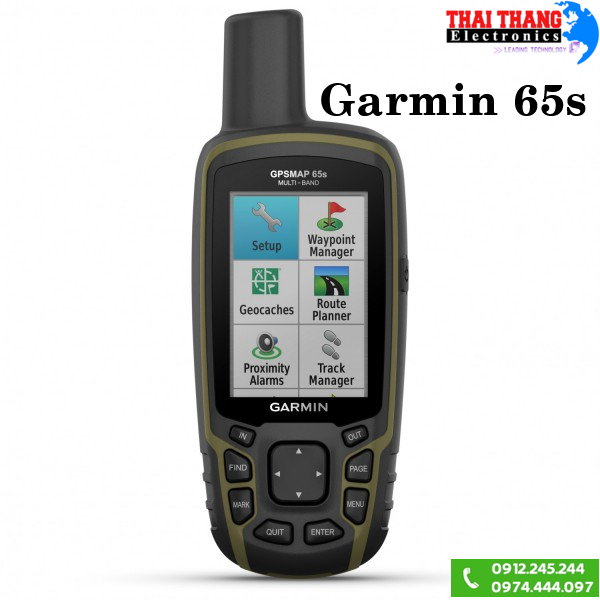 MÁY ĐỊNH VỊ GARMIN GPS MAP 65S