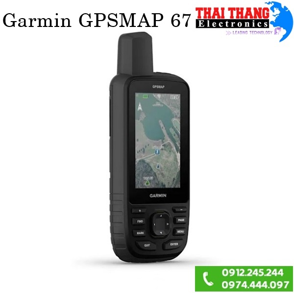 Định vị vệ tinh Garmin GPSMAP 67