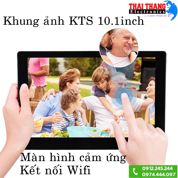 Khung ảnh điện tử 10.1 inch android transcend