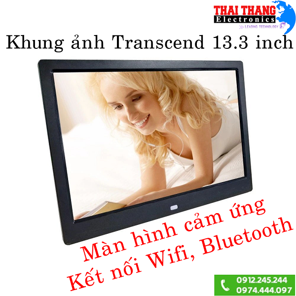 Khung ảnh số android 13.3 inch android transcend