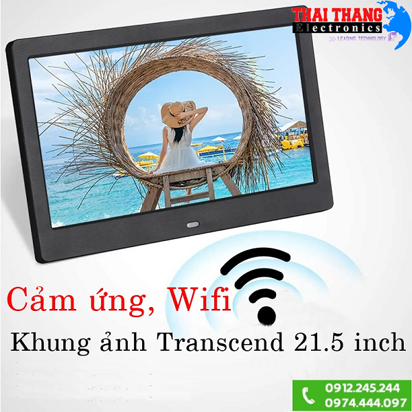 KHUNG ẢNH SỐ ANDROID TRANSCEND 21.5 INCH