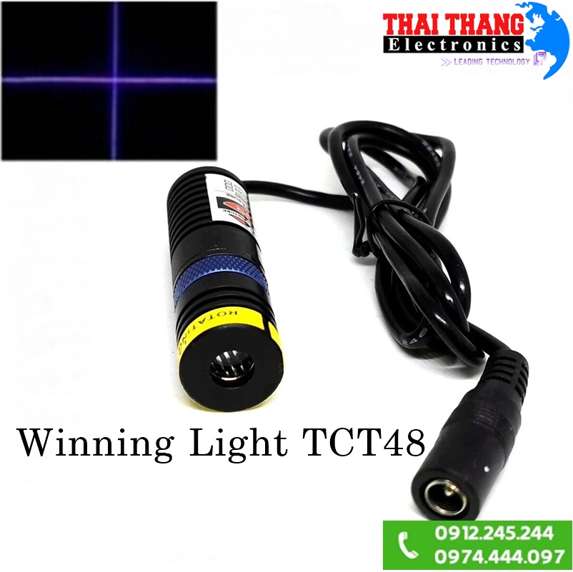 Laser Blue chữ thập 100nw Winning Light TCT48 USA