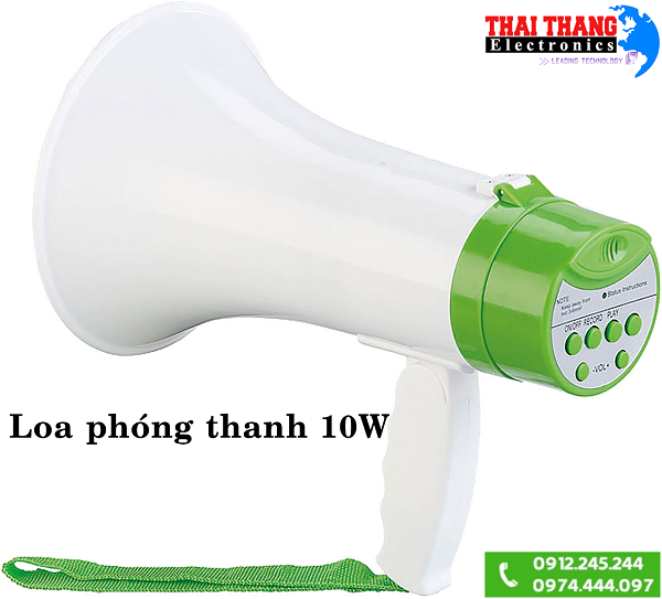 Loa phóng thanh cầm tay mini 10W giá rẻ