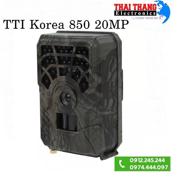 Máy bẫy ảnh giá rẻ TTI 850 20MP Korea