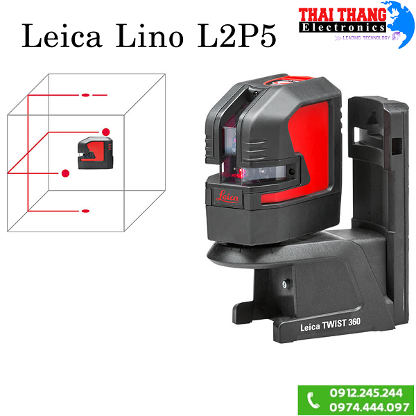Máy cân mực Leica Lino L2P5