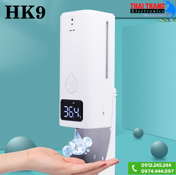 MÁY ĐO THÂN NHIỆT TỰ ĐỘNG XỊT KHUẨN HK9