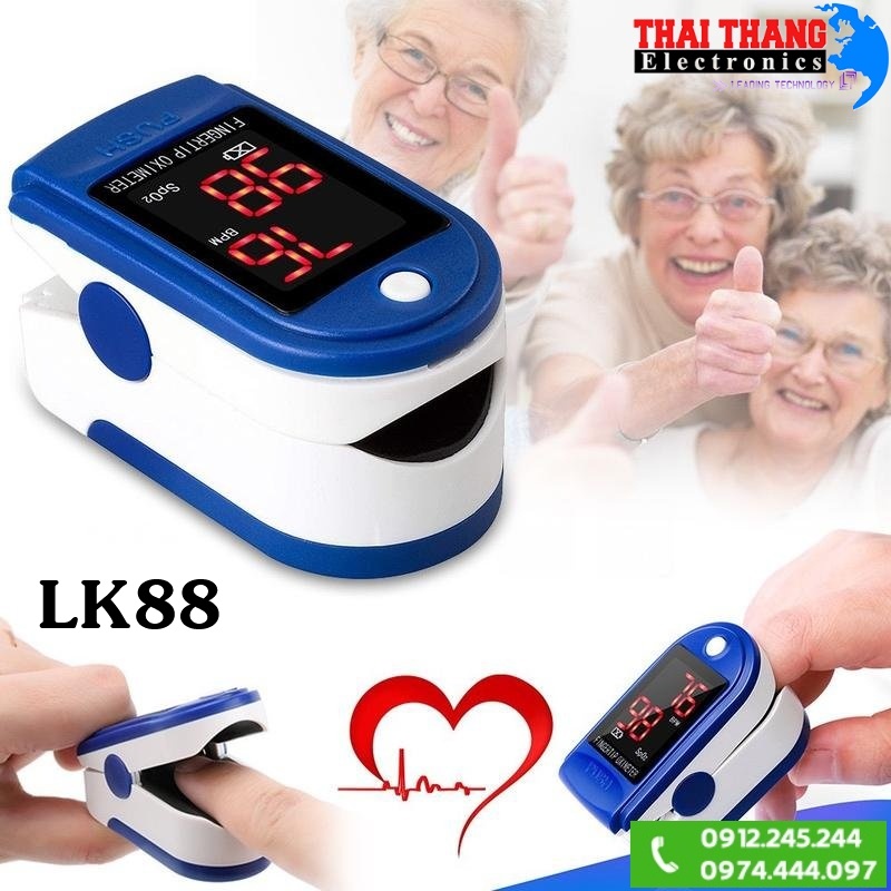 MÁY ĐO NỒNG ĐỘ OXY TRONG MÁU SPO2 LK88