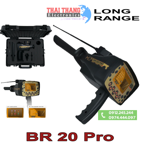 Máy Dò Kim Loại BR 20 PRO