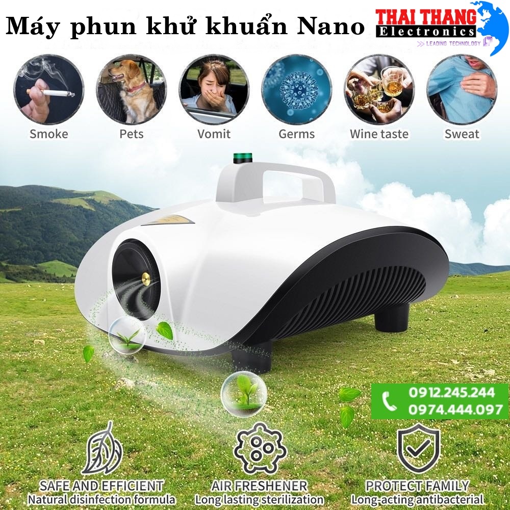 Máy phun Nano khử trùng, diệt khuẩn