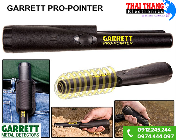 Máy dò kim loại cầm tay Garett Pro Pointer