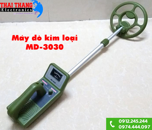 Máy dò kim loại dưới lòng đất MD 3030