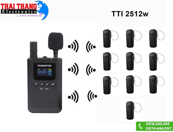 Micro dẫn đoàn cho hướng dẫn viên Korea TTI 2512w