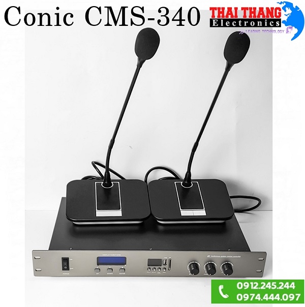 Hệ thống micro hội nghị CONIC CMS-340