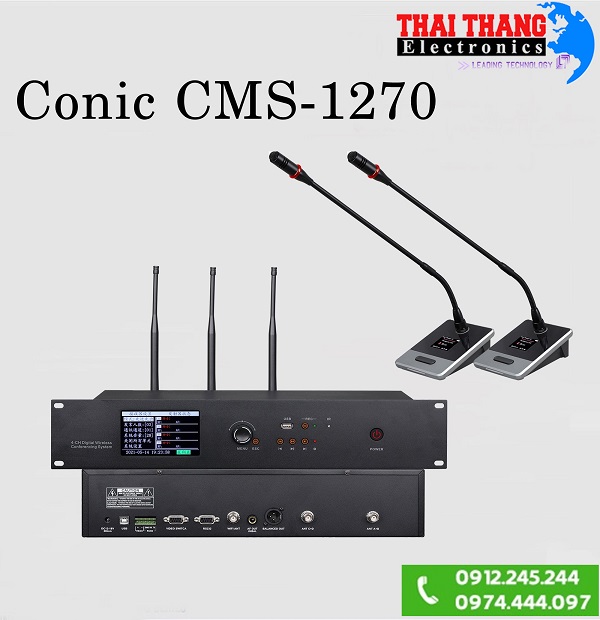 Micro hội nghị không dây CONIC CMS-1270
