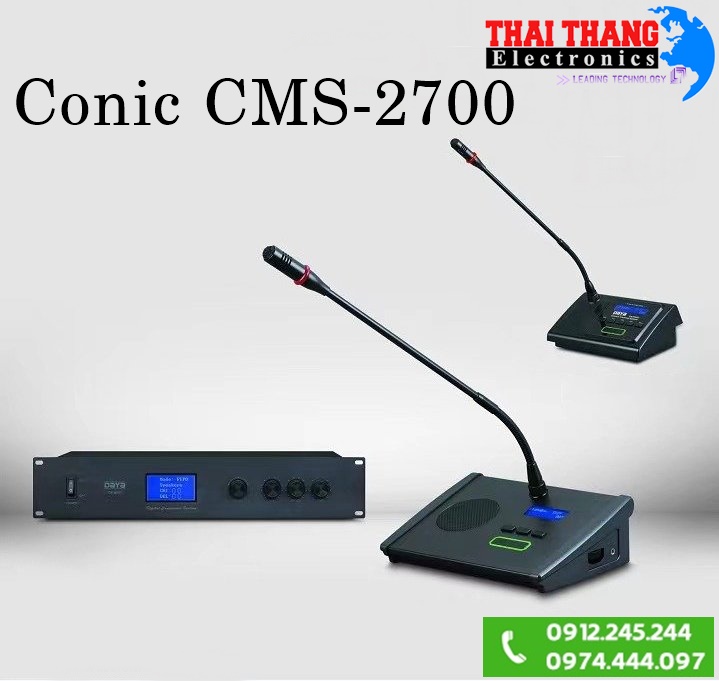 Micro hội nghị Biểu Quyết CONIC CMS-2700