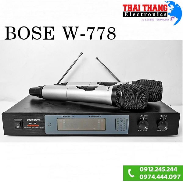 Micro không dây Bose W-778