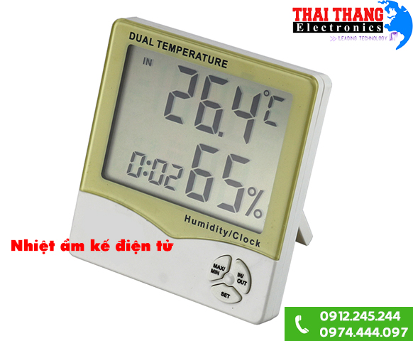 Nhiệt ẩm kế điện tử AR867 đo nhiệt độ, độ ẩm
